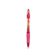 Stationery smooth gel pen red 0.5mm push writing pen